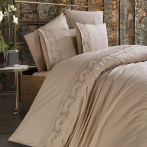 6 PIECES LUX  Quilt Cover Set %100 Cotton/Soft/First Class